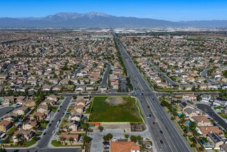 Hamner, Eastvale, CA - Aérien  Vue de la carte