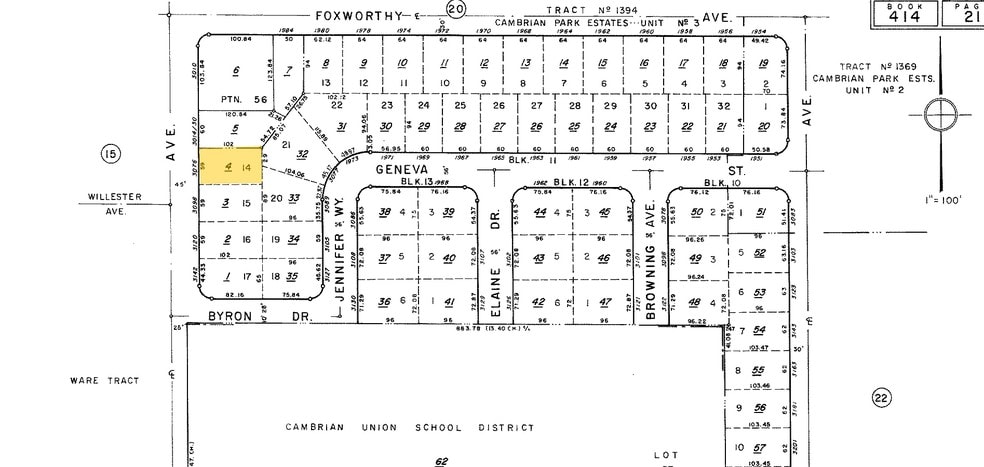 3076 Union Ave, San Jose, CA for sale - Plat Map - Image 3 of 31