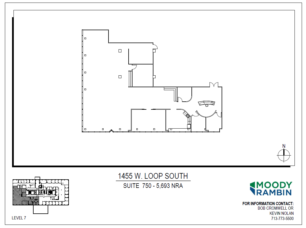 1455 West Loop S, Houston, TX for lease Floor Plan- Image 1 of 1