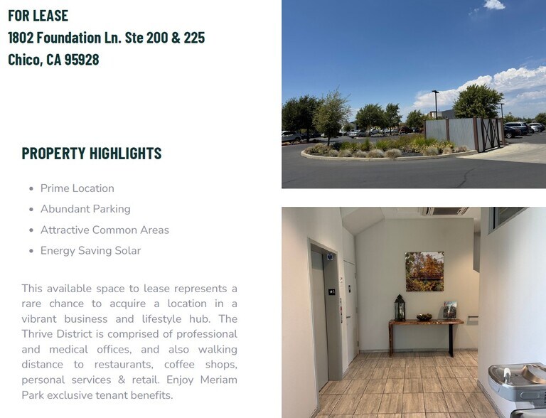 1802 Foundation Ln, Chico, CA à louer - Photo du bâtiment - Image 3 de 23