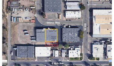 3831-3841 Eudora Way, Denver, CO - Aérien Vue de la carte