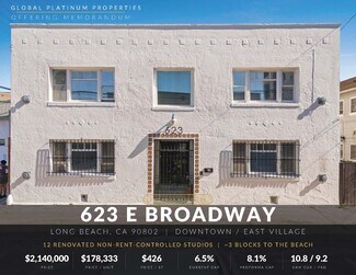 More details for 623 E Broadway, Long Beach, CA - Multifamily for Sale