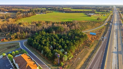 Bud Hawkins Road/Pope Rd, Dunn, NC - Aerial  map view