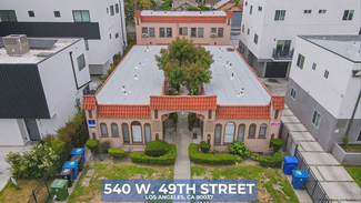 Plus de détails pour 540 W 49th St, Los Angeles, CA - Multi-résidentiel à vendre