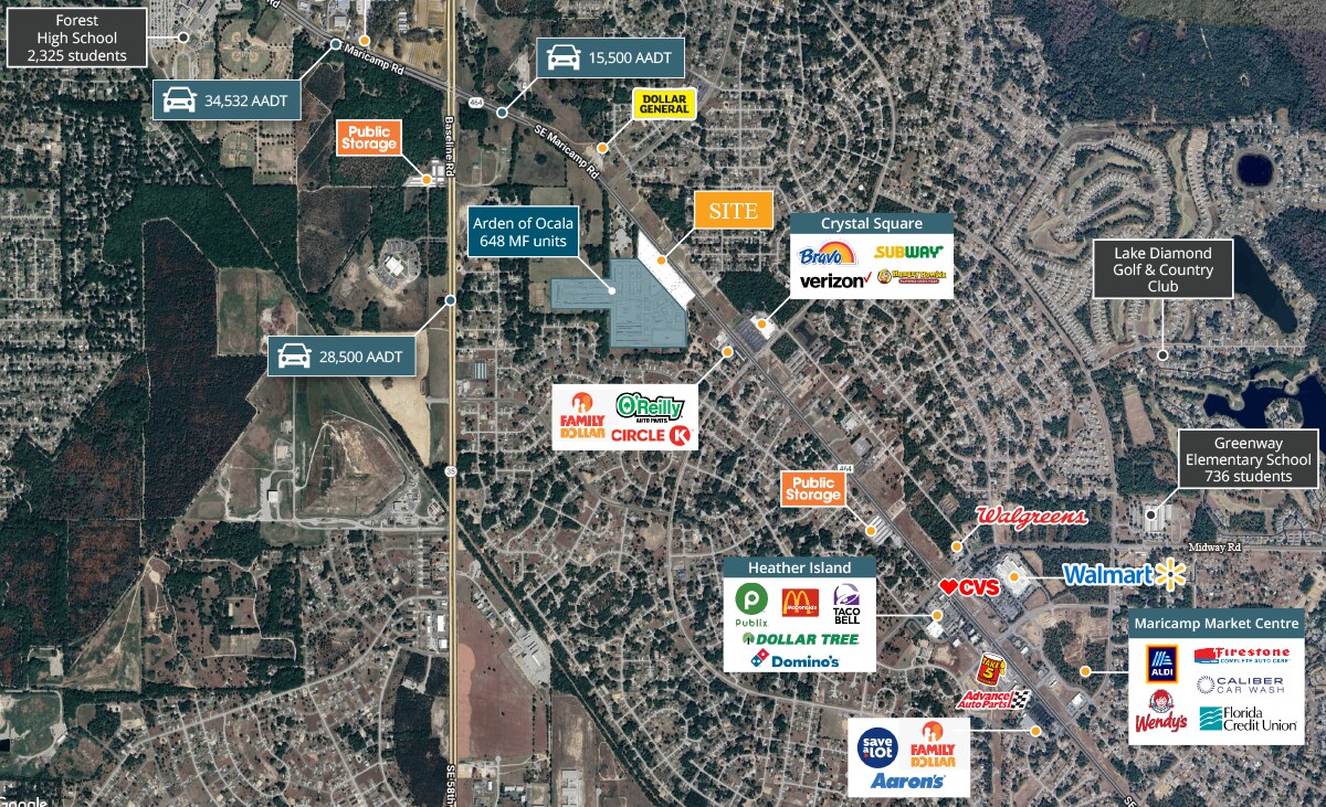 6370 County Road 464, Ocala, FL for lease Aerial- Image 1 of 3