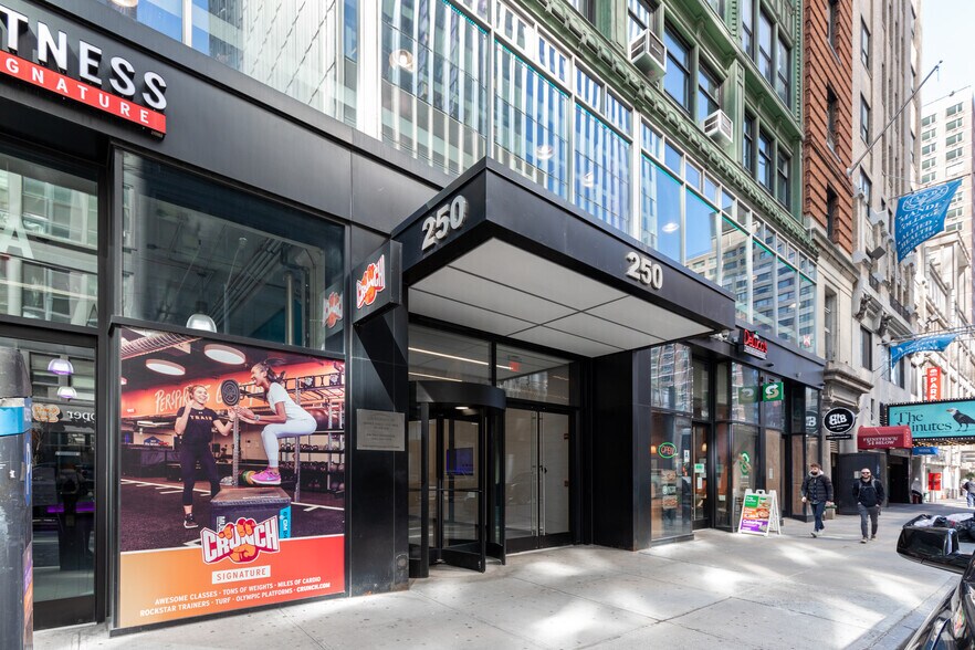 250-252 W 54th St, New York, NY à louer - Photo du bâtiment - Image 2 de 7