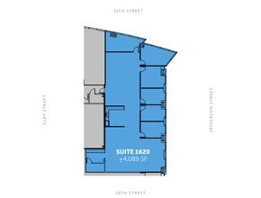 555 12th St, Oakland, CA for lease Floor Plan- Image 2 of 2