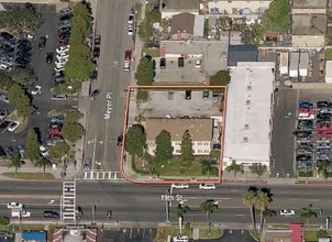 628 W 19th St, Costa Mesa, CA - Aérien Vue de la carte