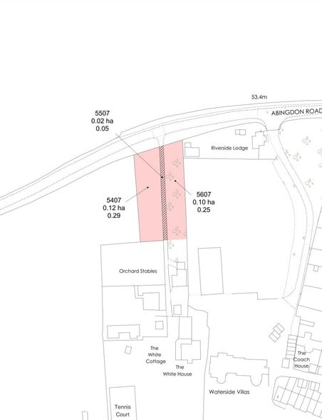 Abingdon Rd, Abingdon for sale - Site Plan - Image 2 of 2