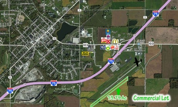 County Road 29, Bluffton, OH - AERIAL  map view