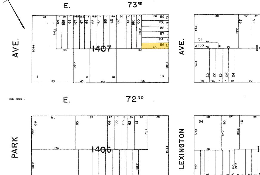 1012 Lexington Ave, New York, NY for sale - Plat Map - Image 2 of 2