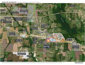 US Highway 380, Princeton, TX - AERIAL map view