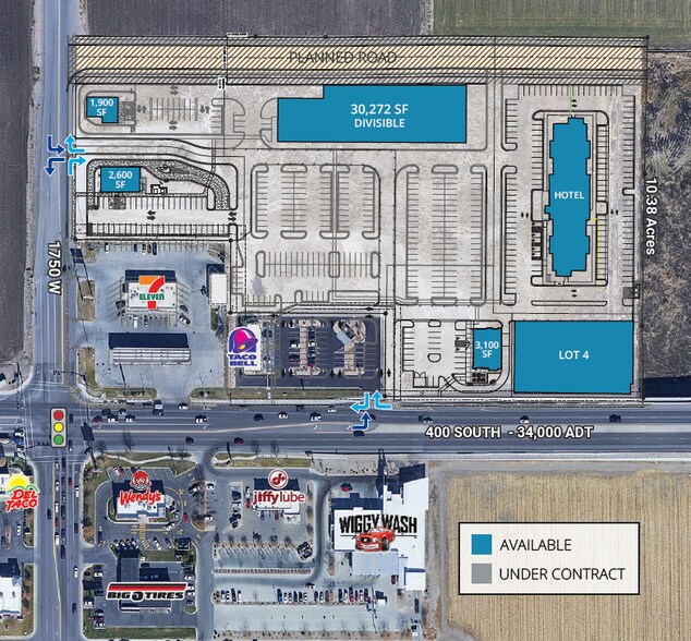 400 S 1750 W, Springville, UT for sale - Site Plan - Image 1 of 1