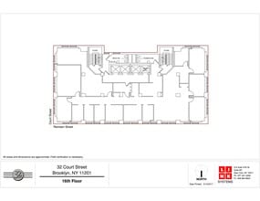 32 Court St, Brooklyn, NY à louer Plan de site- Image 2 de 2