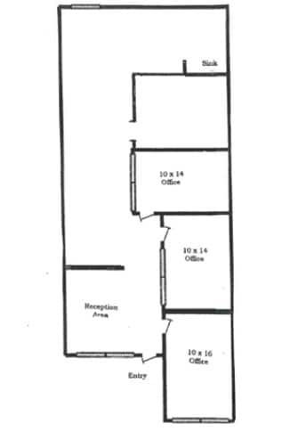 14415 N 73rd St, Scottsdale, AZ for lease Floor Plan- Image 1 of 1