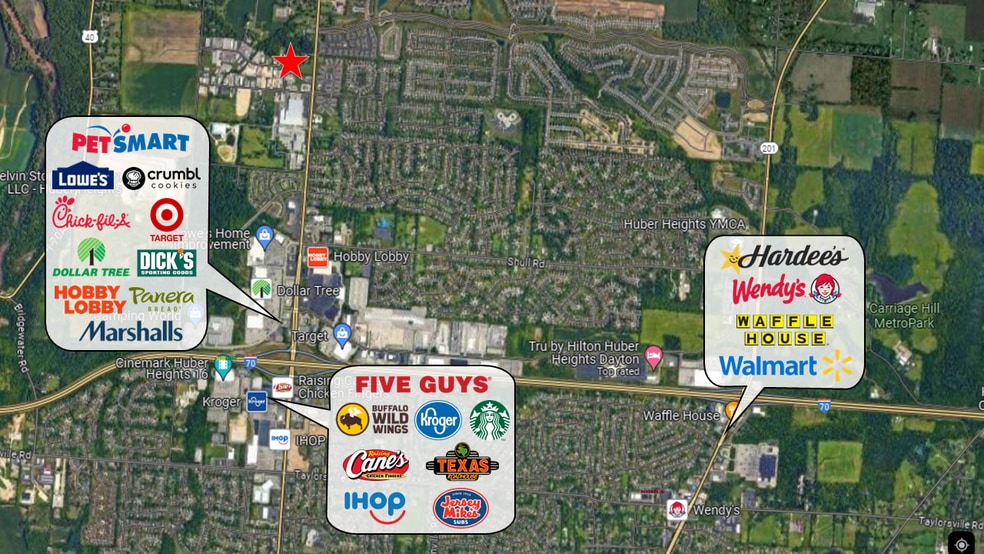 4395 Lisa Dr, Tipp City, OH for lease - Aerial - Image 3 of 3