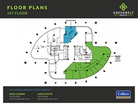 7501 Greenway Center Dr, Greenbelt, MD à louer Plan d’étage- Image 1 de 1