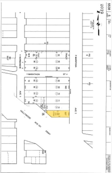 739 N Mariposa Ave, Los Angeles, CA à vendre - Plan cadastral - Image 2 de 7