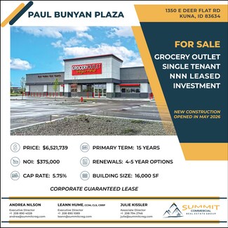 Plus de détails pour 1350 E Deer Flat Rd, Kuna, ID - Commerce de détail à vendre