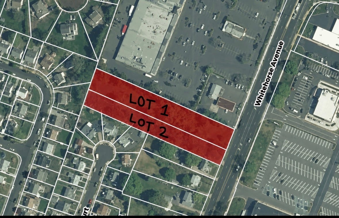 1056-1060 White Horse Mercerville Rd, Trenton, NJ for sale Plat Map- Image 1 of 2
