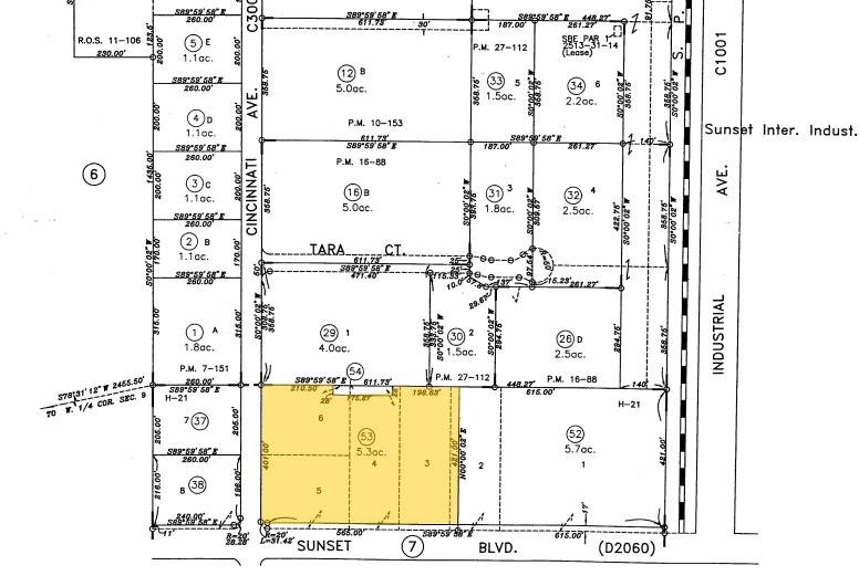 3735 Cincinnati Ave, Rocklin, CA à louer - Plan cadastral - Image 2 de 7