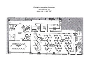 9711 Washingtonian Blvd, Gaithersburg, MD for lease Floor Plan- Image 1 of 1