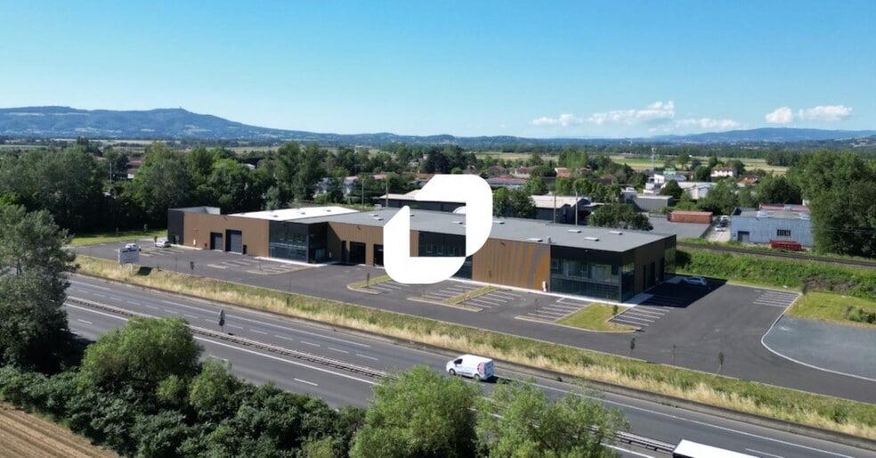317 Rue Du Vauzel, Ambérieux for lease - Aerial - Image 1 of 7