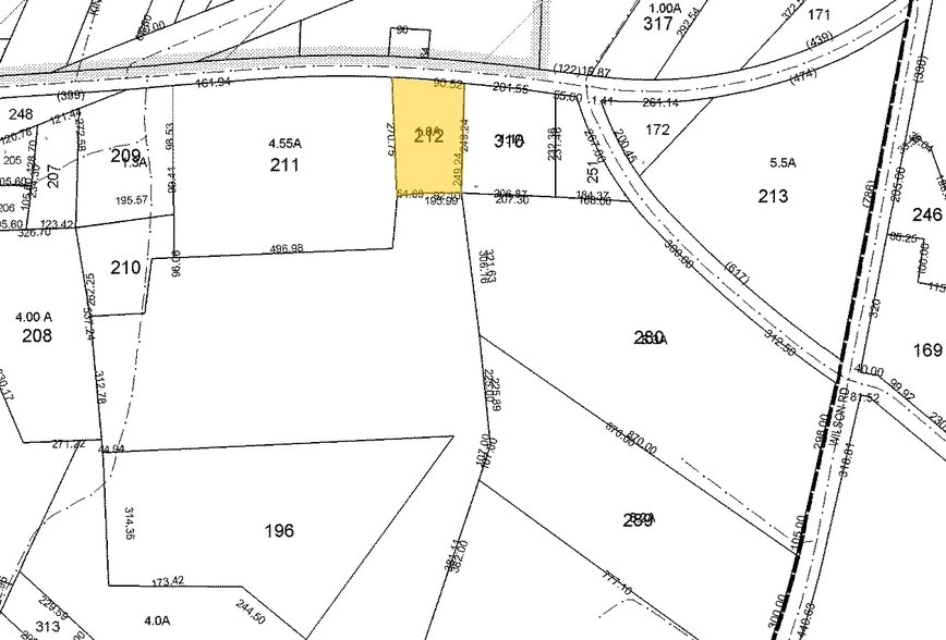 6619 Toogoodoo Rd, Hollywood, SC for lease - Plat Map - Image 2 of 2