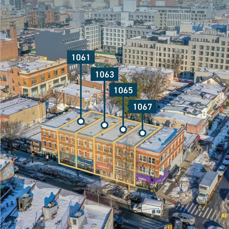 1061, 1063, 1065 & 1067 Flatbush Avenue portfolio of 4 properties for sale on LoopNet.ca Building Photo- Image 1 of 6