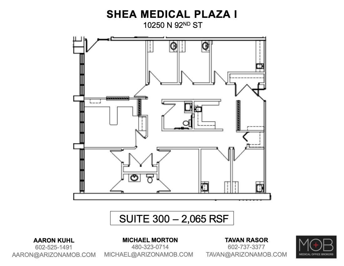 10250 N 92nd St, Scottsdale, AZ for lease Floor Plan- Image 1 of 1