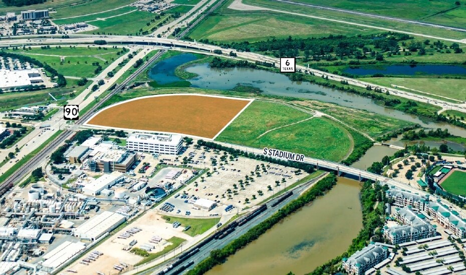 US Highway 90A & Stadium Dr, Sugar Land, TX à vendre - Aérien - Image 2 de 3