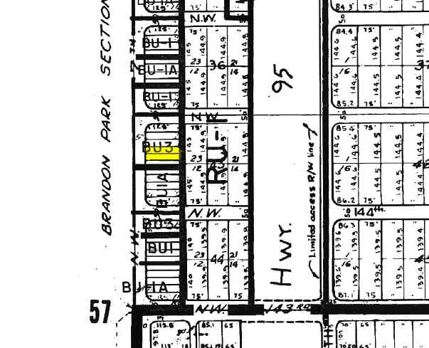 14415 NW 7th Ave, Miami, FL for sale - Plat Map - Image 2 of 2