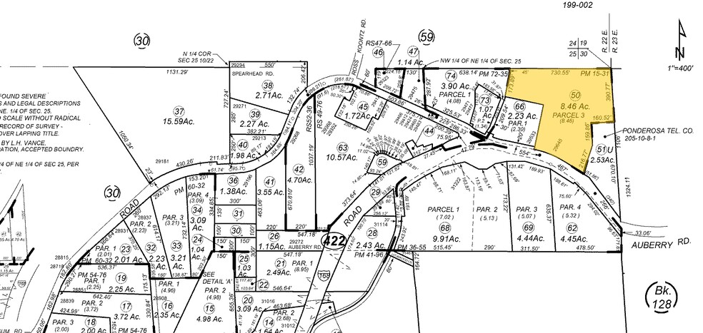 29645 Auberry Rd, Prather, CA for sale - Plat Map - Image 2 of 2