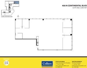 300 Continental Blvd, El Segundo, CA for lease Floor Plan- Image 1 of 1