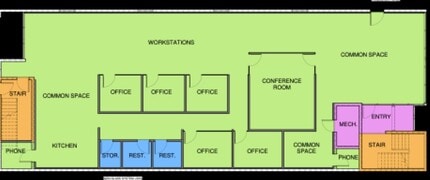 1711 15th St, Boulder, CO for lease Floor Plan- Image 1 of 1