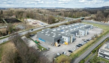 La Verpillière - Aérien Vue de la carte