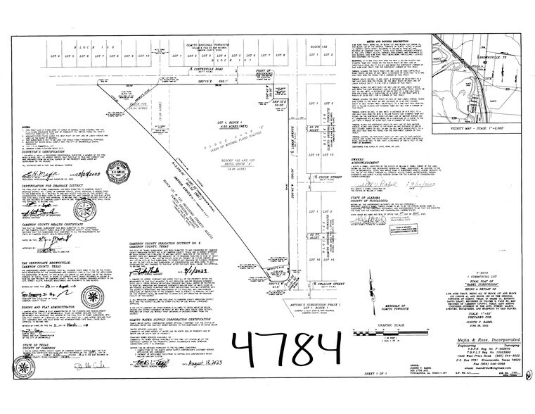 NEC Expwy 77 & FM 511, Los Fresnos, TX à vendre - Plan de site - Image 3 de 3