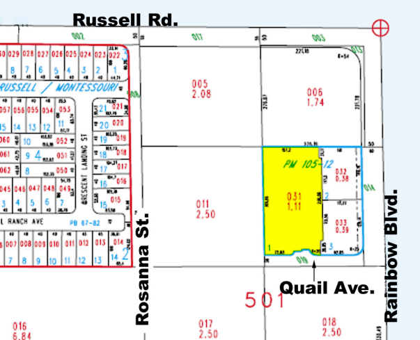 5765 S Rainbow Blvd, Las Vegas, NV for lease - Plat Map - Image 2 of 75