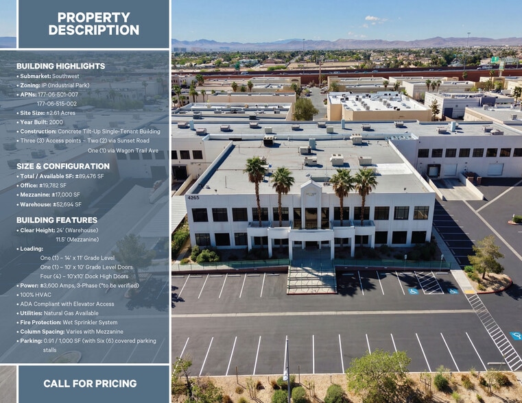 4270 W Wagon Trail Ave, Las Vegas, NV à louer - Autre - Image 3 de 8