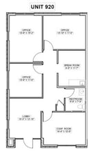 1630 W Prosper Trl, Prosper, TX for lease Floor Plan- Image 1 of 4