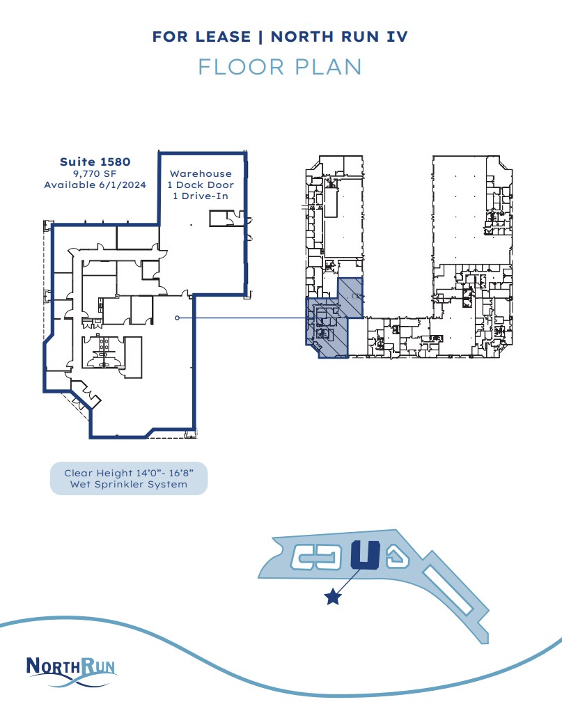 1450-1470 E Parham Rd, Richmond, VA à louer Plan d’étage- Image 1 de 1