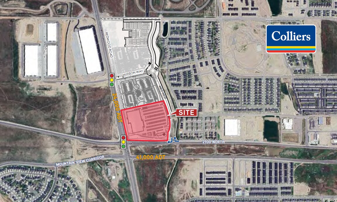 2100 N Redwood Rd, Lehi, UT à vendre Plan de site- Image 1 de 2