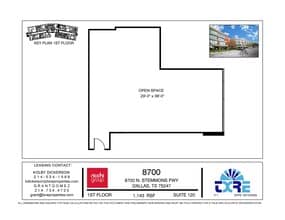 8700 N Stemmons Fwy, Dallas, TX for lease Floor Plan- Image 1 of 1