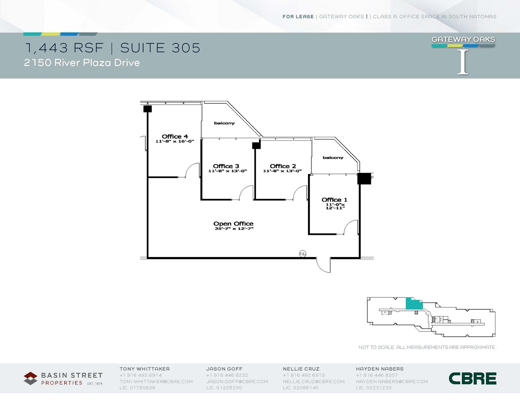 2150 River Plaza Dr, Sacramento, CA à louer Plan d’étage- Image 1 de 1