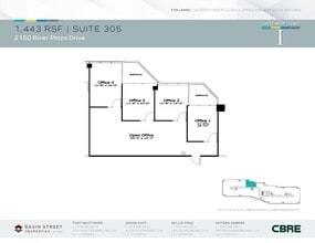 2150 River Plaza Dr, Sacramento, CA à louer Plan d’étage- Image 1 de 1