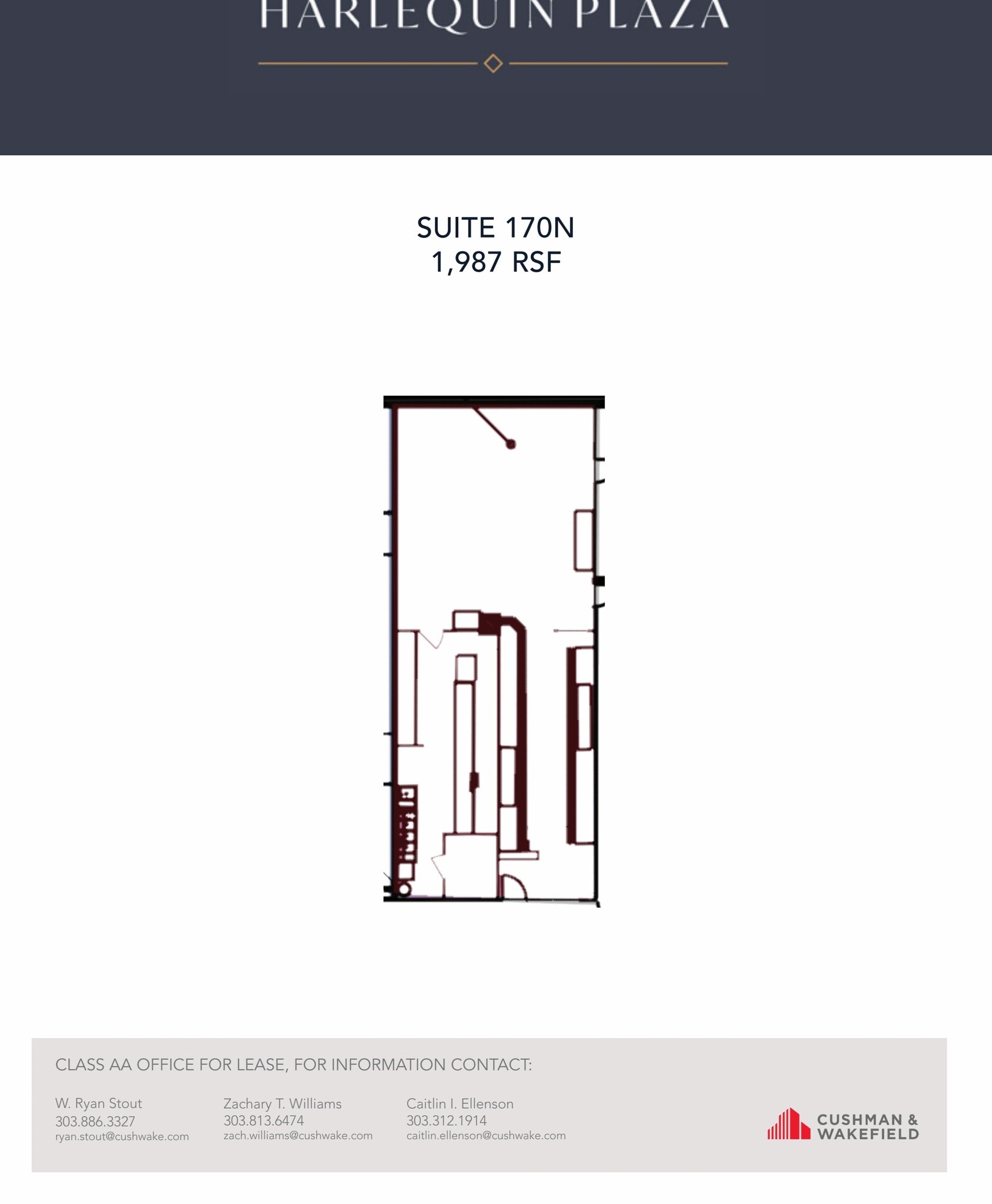 7600 E Orchard Rd, Greenwood Village, CO for lease Floor Plan- Image 1 of 1