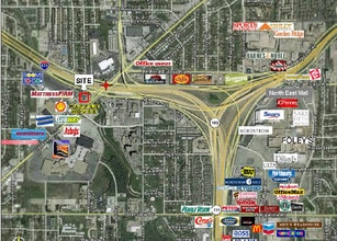 7669 Grapevine Hwy, North Richland Hills, TX - Aerial  map view