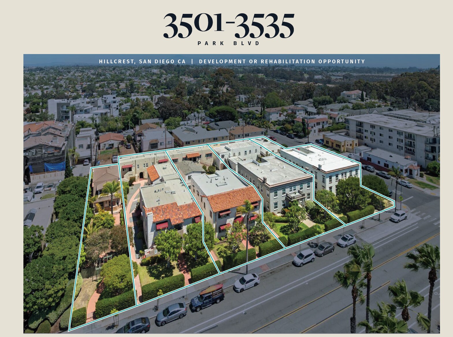 3501 Park Blvd, San Diego, CA à vendre Photo du bâtiment- Image 1 de 1