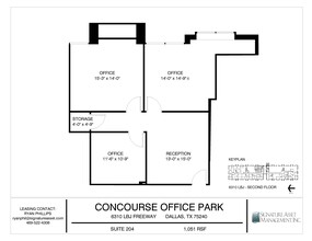 6350 LBJ Fwy, Dallas, TX for lease Floor Plan- Image 1 of 1