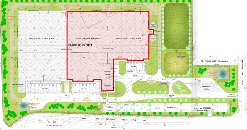 Zone Industrielle, Ennery à louer - Photo du bâtiment - Image 2 de 3